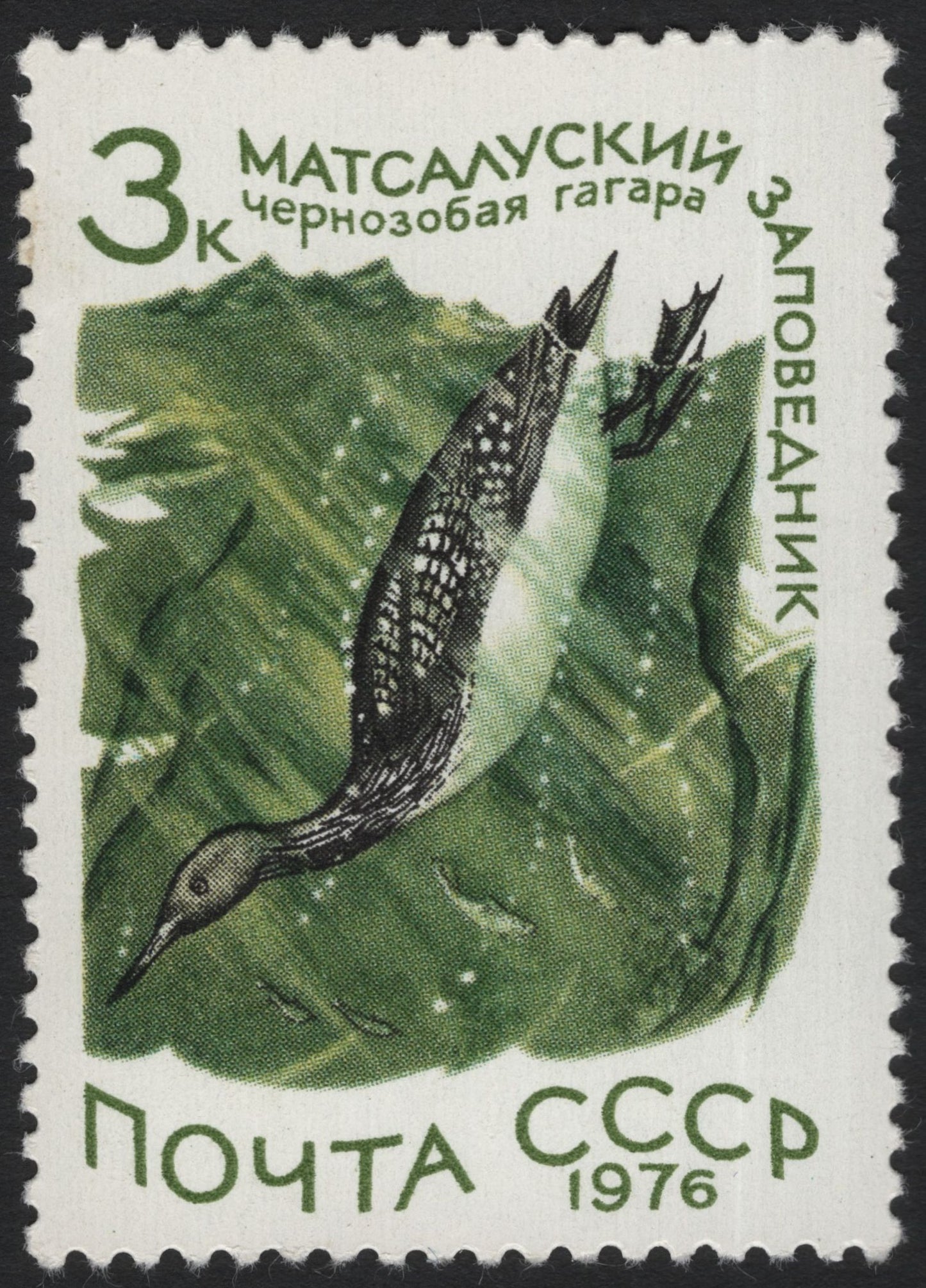 SCG5984 - USSR 1976 – Black-throated Diver (Gavia arctica)