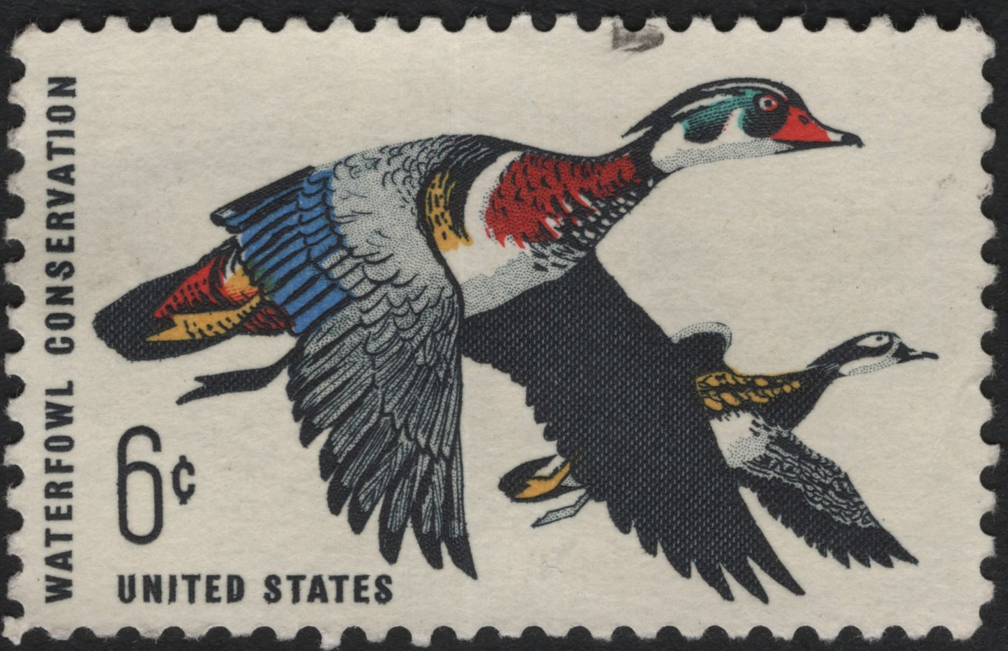 SCG5996 - United States 1968 Waterfowl Conservation – Wood Ducks