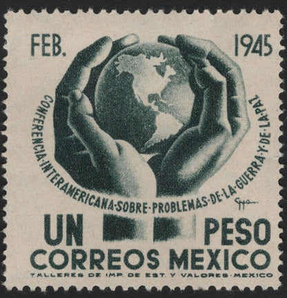 SCG5631 - 🇲🇽 Mexico 1945 – Inter-American Conference on Problems of War and Peace