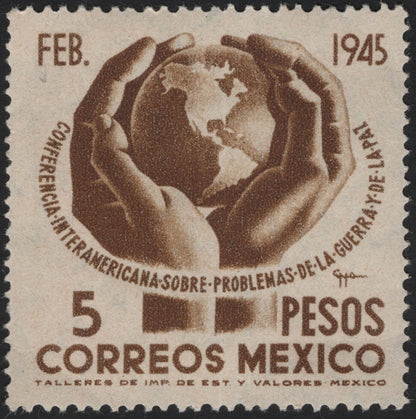 SCG5631 - 🇲🇽 Mexico 1945 – Inter-American Conference on Problems of War and Peace