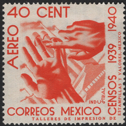 SCG5632 - Mexico 1940 – Airmail Census Series