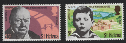 SCG5640 - St. Helena – Centenary of the Birth of Sir Winston Churchill (1874–1974)