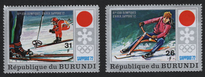 SCG5642 - 🇧🇮 Burundi 1972 – XI Winter Olympic Games, Sapporo