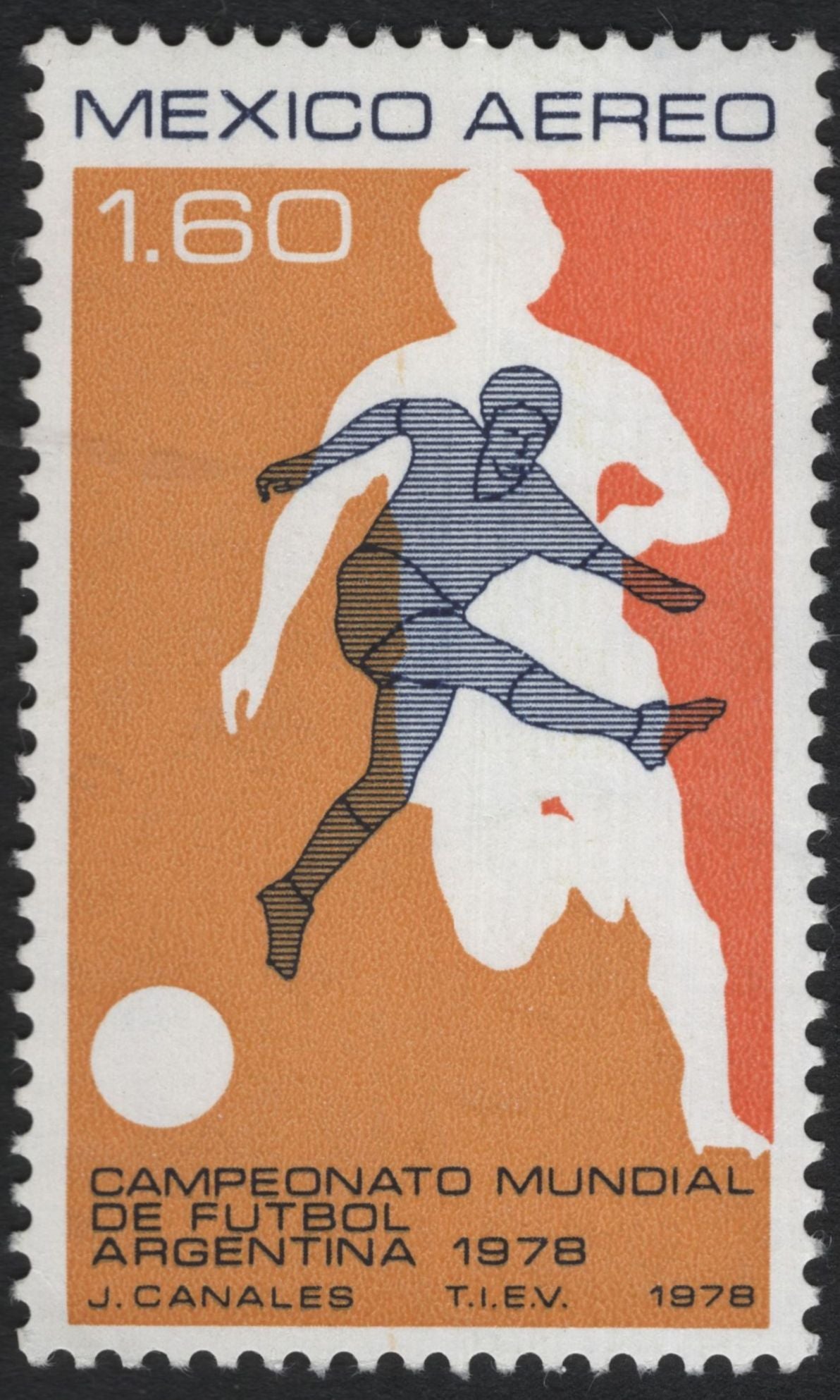SCG5637 - 🇲🇽 Mexico 1978 – World Cup Argentina Airmail Set