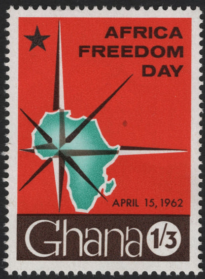 SCG5638 - Ghana 1962 “Africa Freedom Day” Commemorative Set