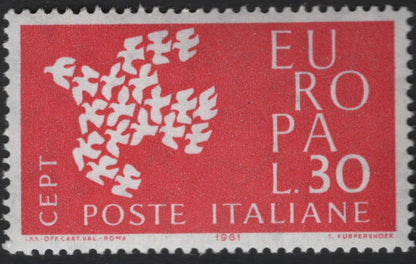 SCG5648 - Italy 1961 Europa CEPT Issue – Doves of Peace