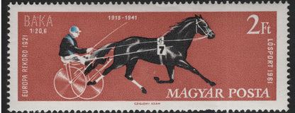 SCG5653 - Hungary 1961 Horse Racing Set