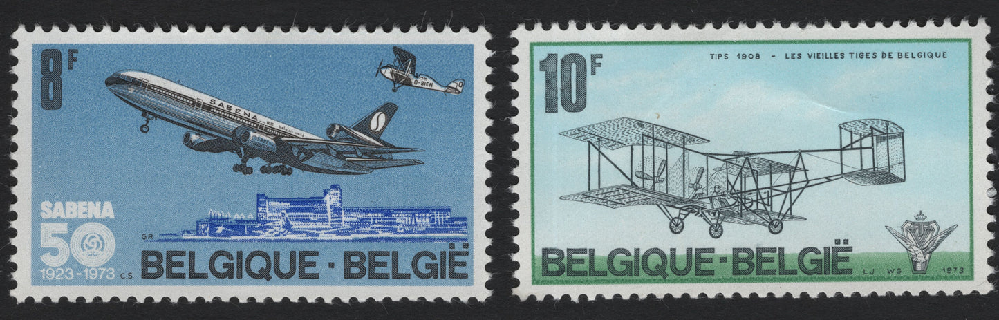 SCG5704 - Belgium 1973 – 50 Years of SABENA and Early Aviation Pioneers