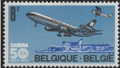 SCG5704 - Belgium 1973 – 50 Years of SABENA and Early Aviation Pioneers