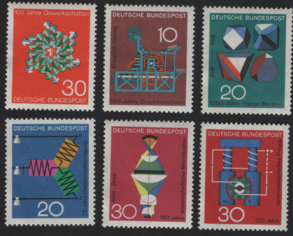 SCG5708 - Germany 1969–70 Industrial & Scientific Achievements Set