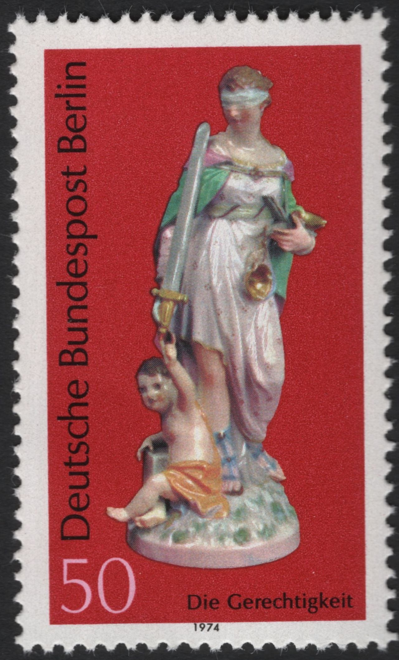 SCG5707 - 1974 Berlin Meissen Porcelain Figures Set