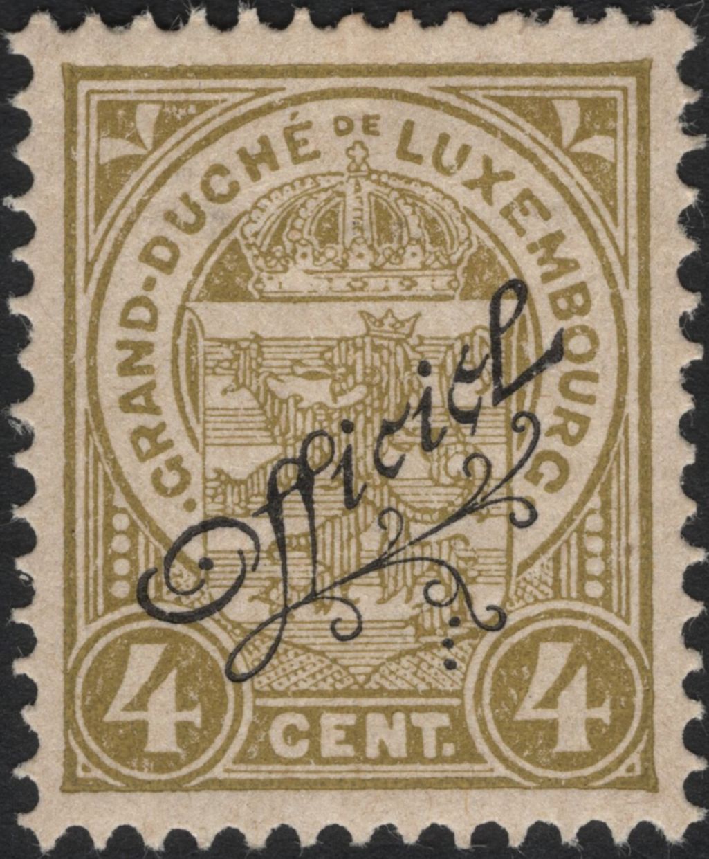 SCG5724 - 🇱🇺 Luxembourg Official & Overprinted Issues (Early 20th Century)