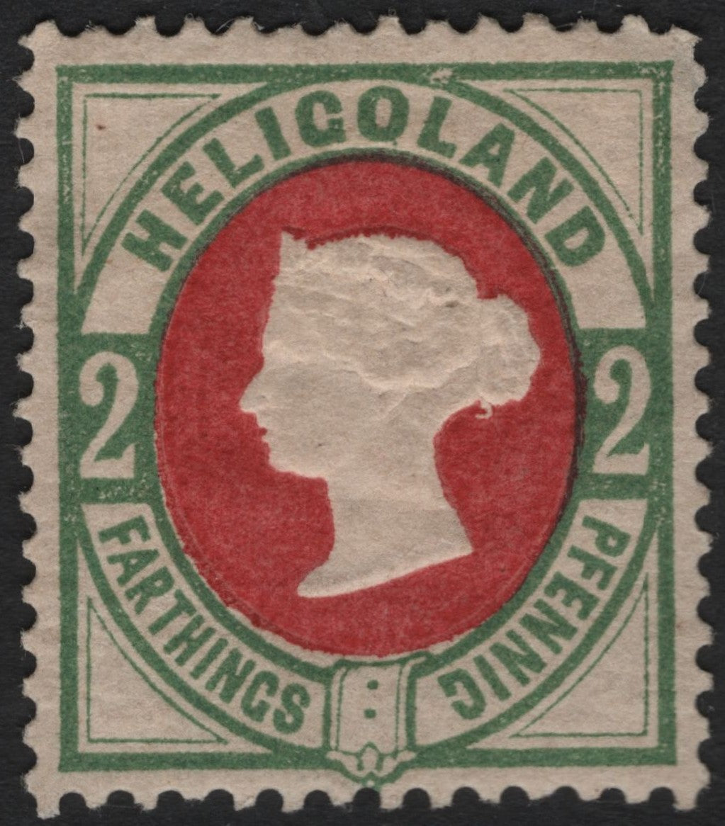 SCG5692 - Heligoland 2 Pfennigs / 2 Farthings Queen Victoria Definitive