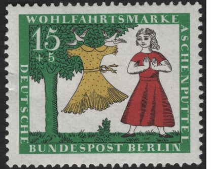 SCG5718 - 🇩🇪 Germany (Berlin) 1965 – Welfare Issue: Fairy Tales – “Aschenputtel & Froschkönig”