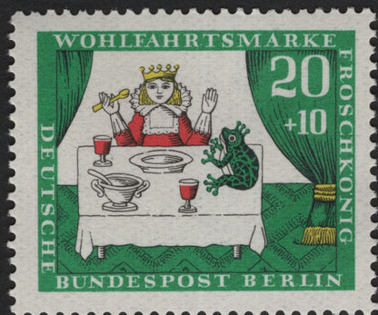 SCG5718 - 🇩🇪 Germany (Berlin) 1965 – Welfare Issue: Fairy Tales – “Aschenputtel & Froschkönig”
