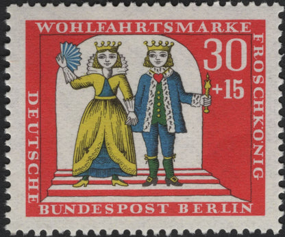SCG5718 - 🇩🇪 Germany (Berlin) 1965 – Welfare Issue: Fairy Tales – “Aschenputtel & Froschkönig”
