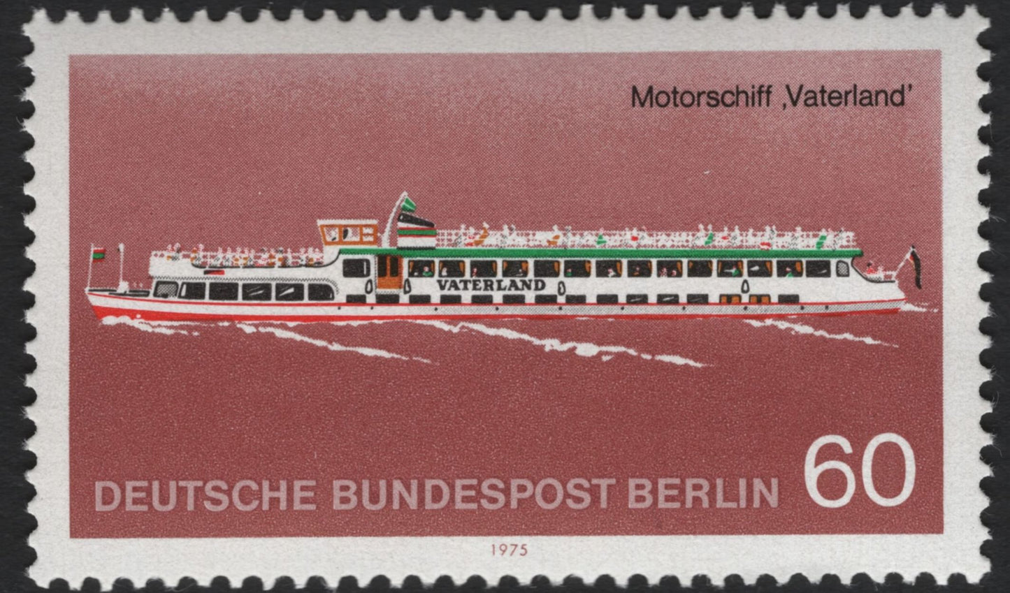 SCG5719 - Berlin Steam and Motor Ships – 1975 Issue