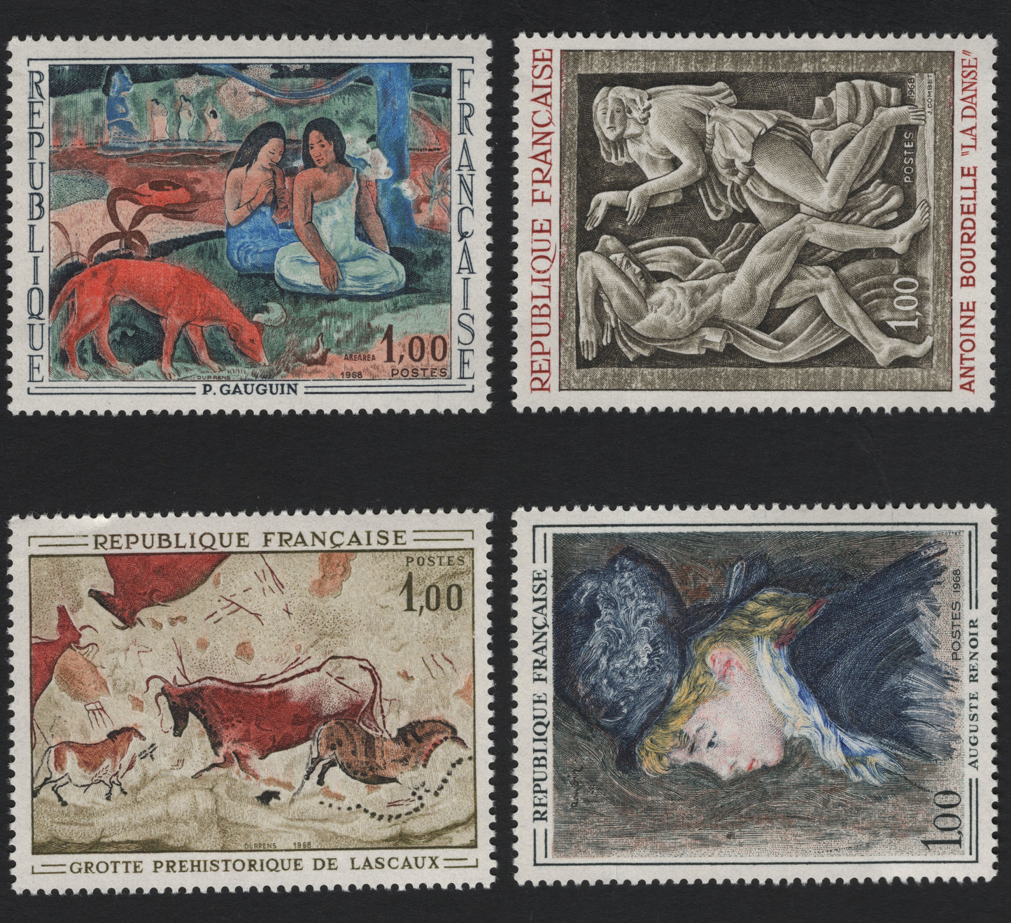 SCG5745 - French Art Masterpieces – 1968 Cultural Heritage Series