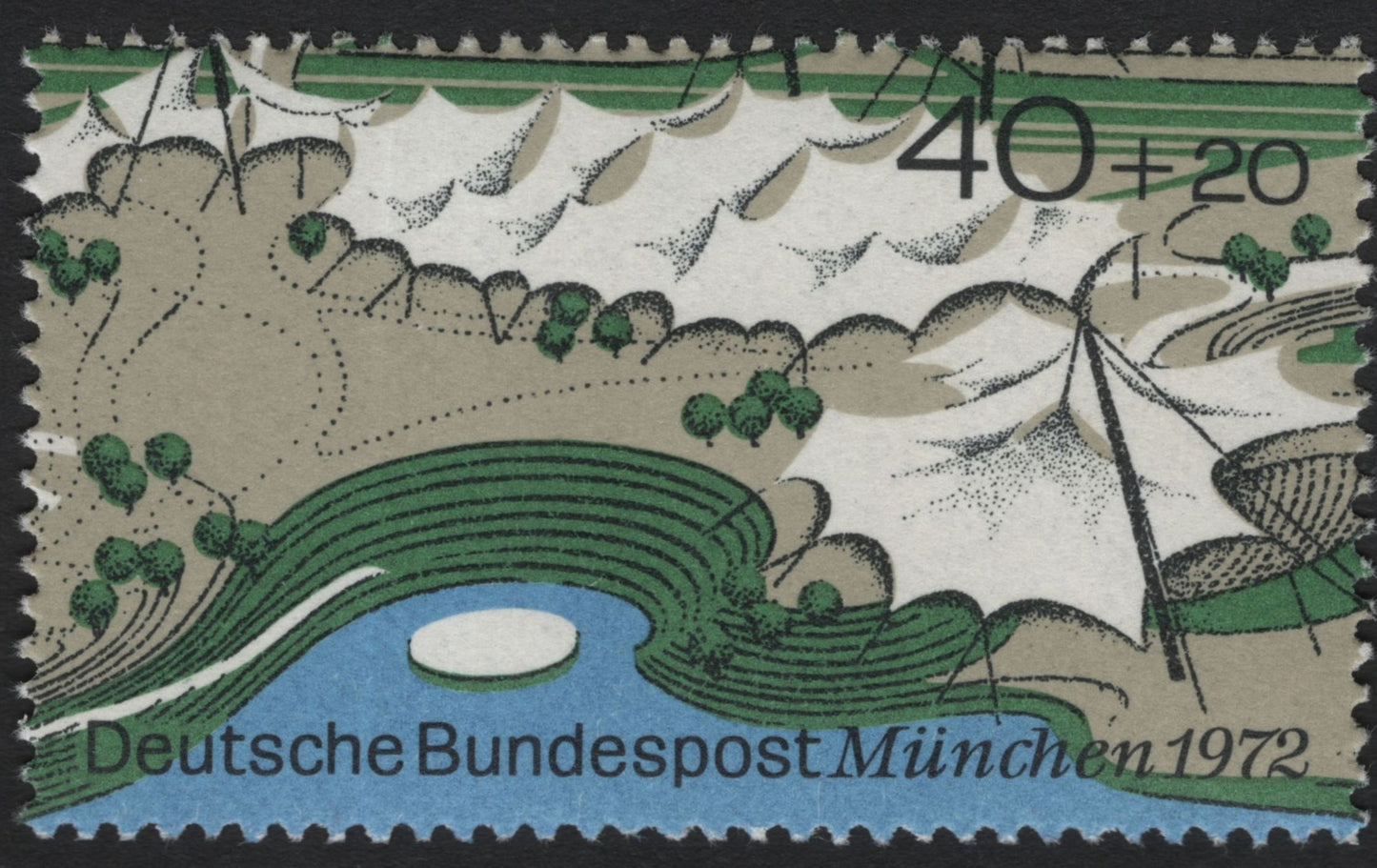 SCG5749 - Munich Olympic Stadium Architecture – Germany 1972