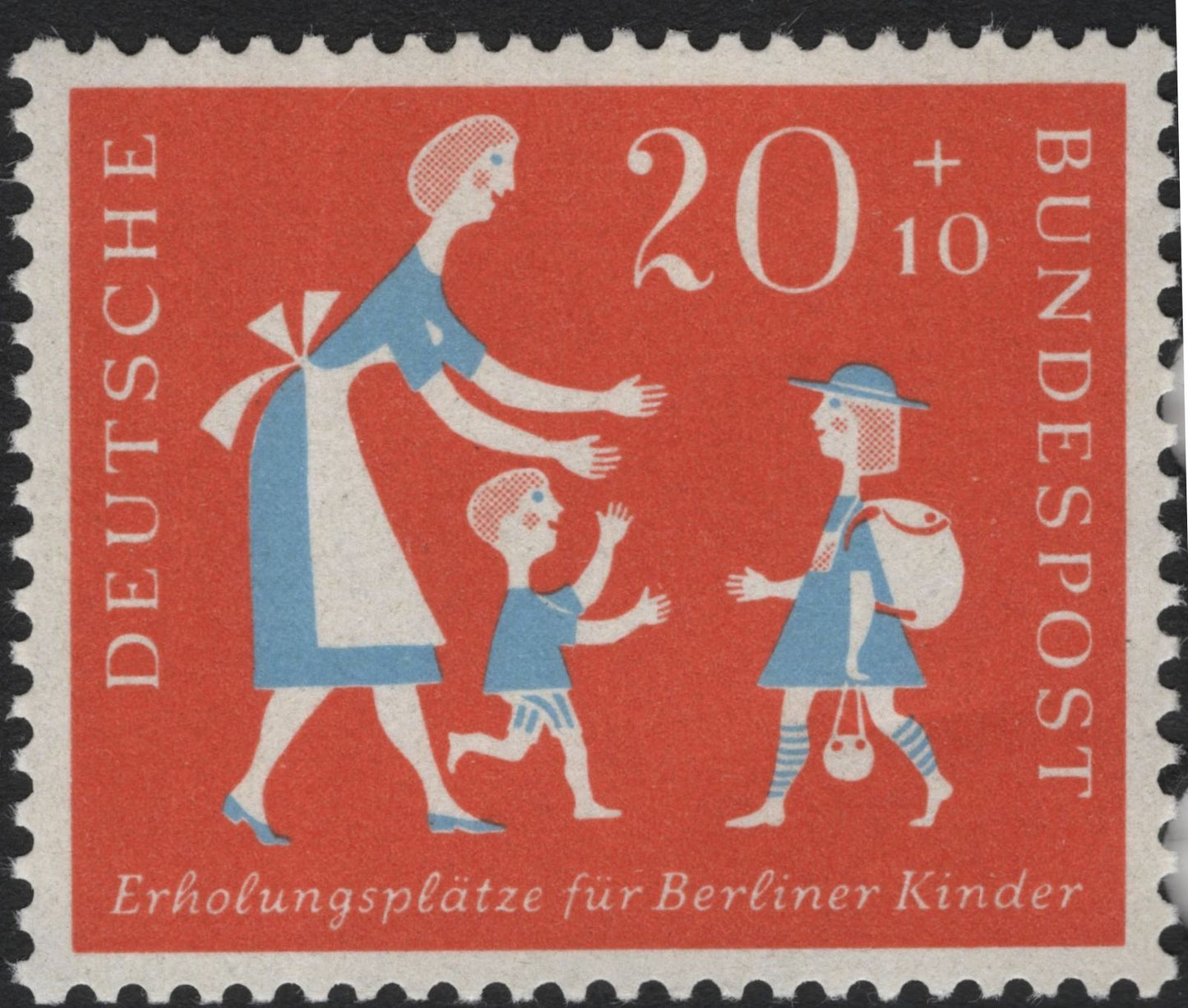 SCG5746 - Germany 1959 Charity and Welfare Stamps – Children’s Aid & Frog Prince Series
