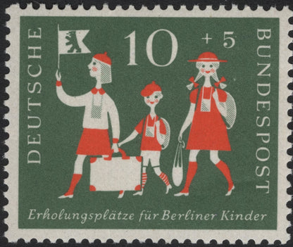 SCG5746 - Germany 1959 Charity and Welfare Stamps – Children’s Aid & Frog Prince Series