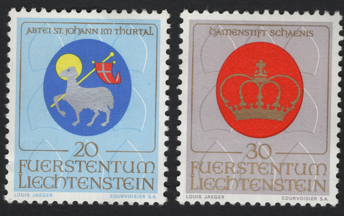 SCG5785 - Liechtenstein 1972 – Monastic Institutions Issue