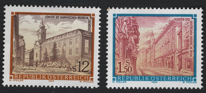 SCG5781 - Austrian Monastic Architecture – 1992 Issue