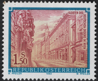 SCG5781 - Austrian Monastic Architecture – 1992 Issue