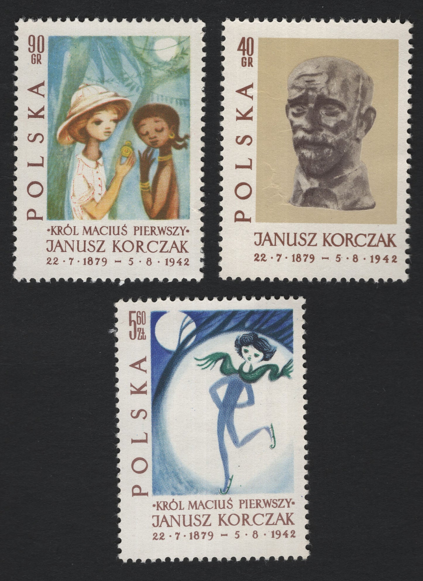 SCG5787 - Poland 1962 – Janusz Korczak Commemorative Set