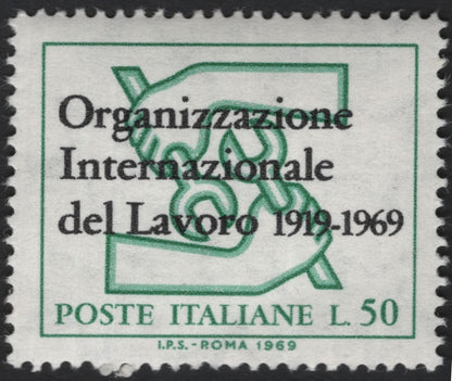 SCG5796 - Italy 1969 – 50th Anniversary of the International Labour Organization (ILO)