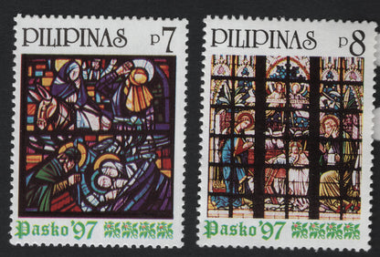 SCG5790 - Philippines Christmas Stained Glass Windows – Pasko ’97