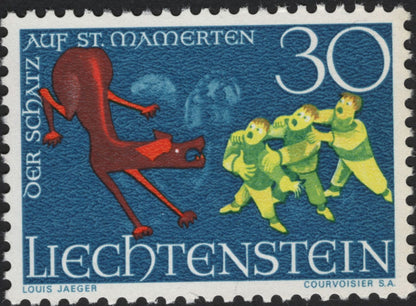 SCG5799 - Liechtenstein 1969 “Folk Legends” Series – Designs by Louis Jaeger