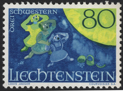 SCG5799 - Liechtenstein 1969 “Folk Legends” Series – Designs by Louis Jaeger