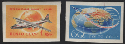 SCG5808 - Soviet Aviation Progress — AN-10 Turboprop & TU-104 Jet Routes