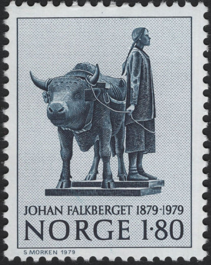 SCG5812  - Norway 1979 – Centenary of Johan Falkberget (1879–1979)