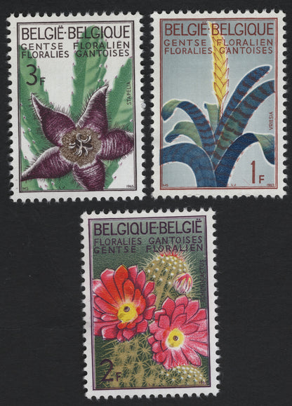 SCG5806 - Belgium 1965 – Ghent Floralies Botanical Series