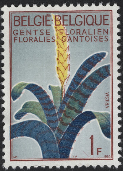 SCG5806 - Belgium 1965 – Ghent Floralies Botanical Series