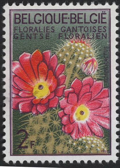 SCG5806 - Belgium 1965 – Ghent Floralies Botanical Series