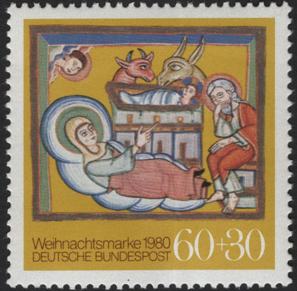 SCG5807 - Germany 1980 – FIP Congress Essen & Christmas Semi-Postal Stamps