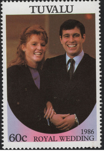 SCG5732 - Tuvalu 1986 – Royal Wedding of Prince Andrew and Sarah Ferguson