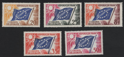 SCG5750 - France 1959 – Council of Europe Flag Issue