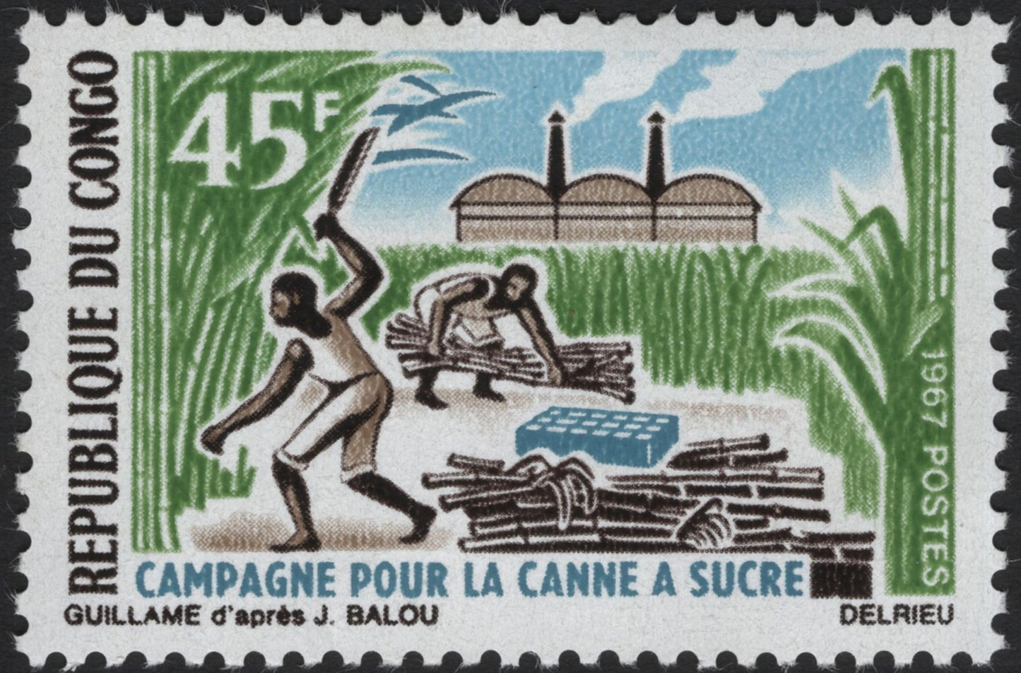 SCG5753 - Republic of Congo – 1967 Development Campaigns Set