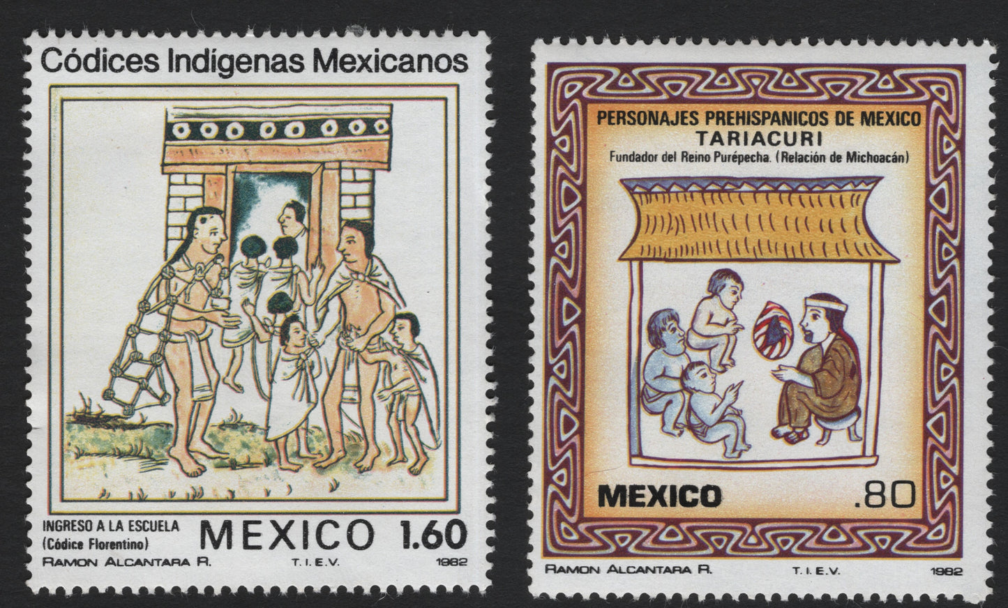 SCG5754 - Mexico 1982 – Indigenous Codices and Pre-Hispanic Heritage