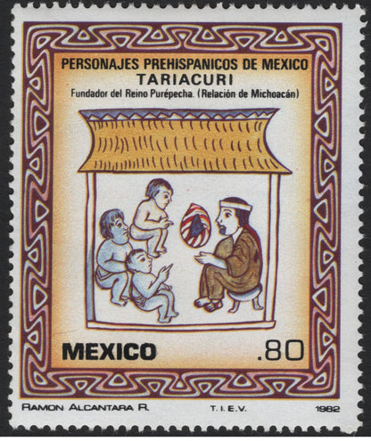 SCG5754 - Mexico 1982 – Indigenous Codices and Pre-Hispanic Heritage