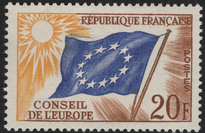 SCG5750 - France 1959 – Council of Europe Flag Issue