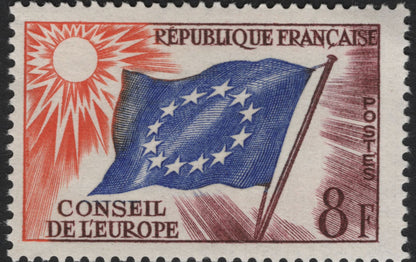 SCG5750 - France 1959 – Council of Europe Flag Issue