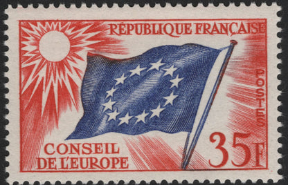 SCG5750 - France 1959 – Council of Europe Flag Issue