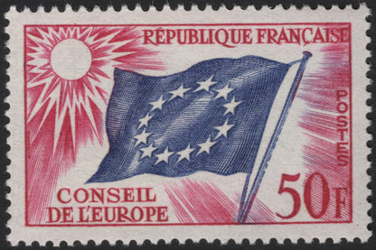 SCG5750 - France 1959 – Council of Europe Flag Issue