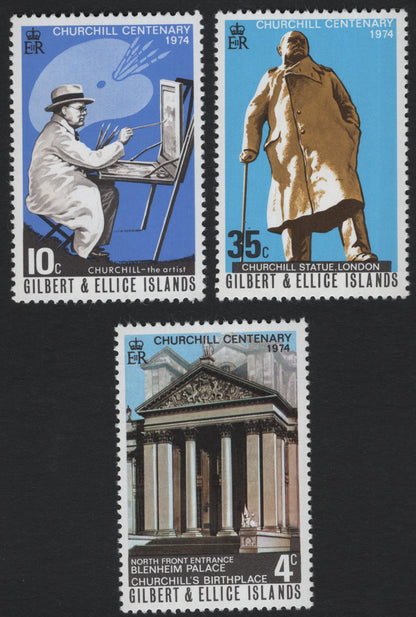 SCG5741 - Churchill Centenary – Gilbert & Ellice Islands 1974