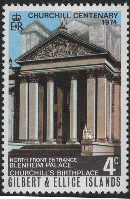 SCG5741 - Churchill Centenary – Gilbert & Ellice Islands 1974